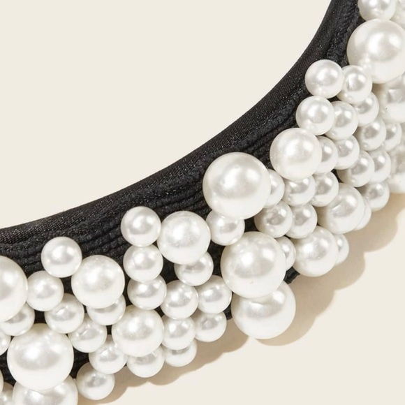 Pearl Decor Jeweled headbands - Picture 3 of 5